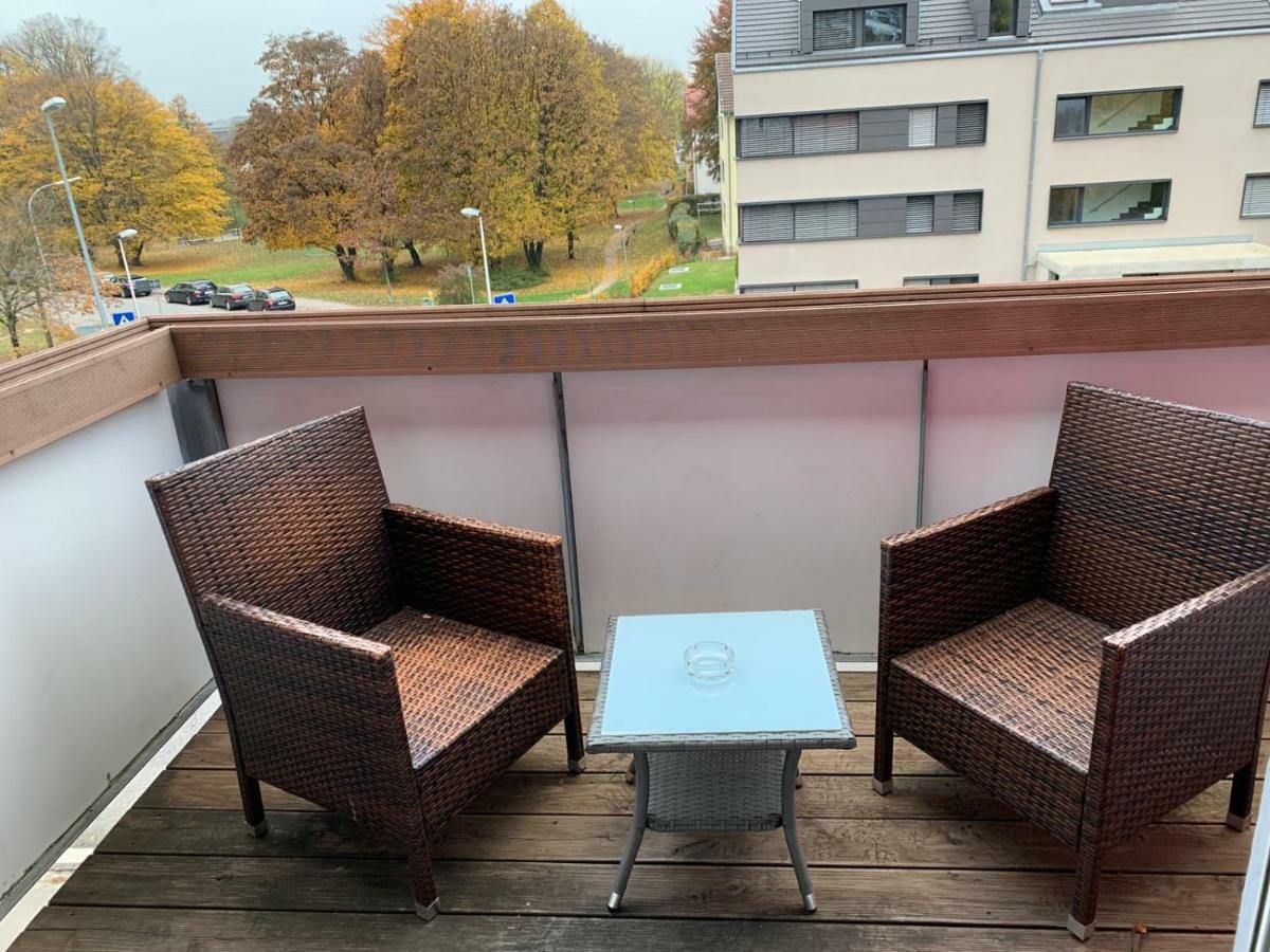Zentrales Wg-Zimmer 1 Ravensburg, Balkon, Kamin Apartamento Exterior foto